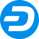 Dash coin - logo