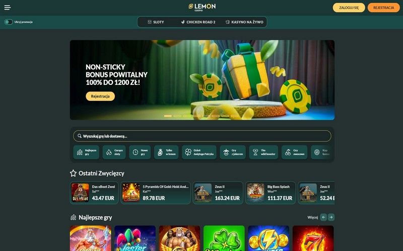 Strona główna Lemon Casino 