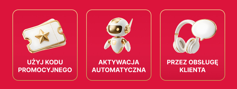 Sposoby na aktywację i anulowanie bonusów