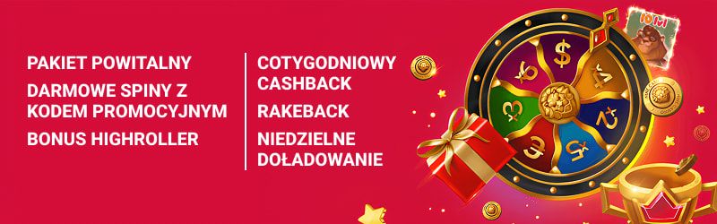 Betonred bonusy kasynowe