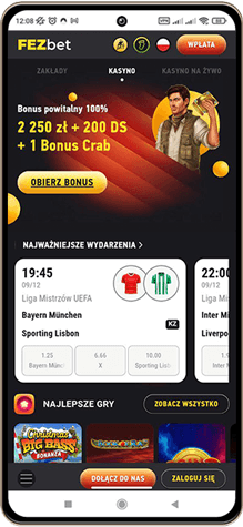 Fezbet kasyno wersja mobilna