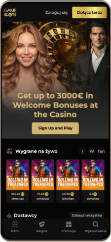 Gameslots kasyno wersja mobilna