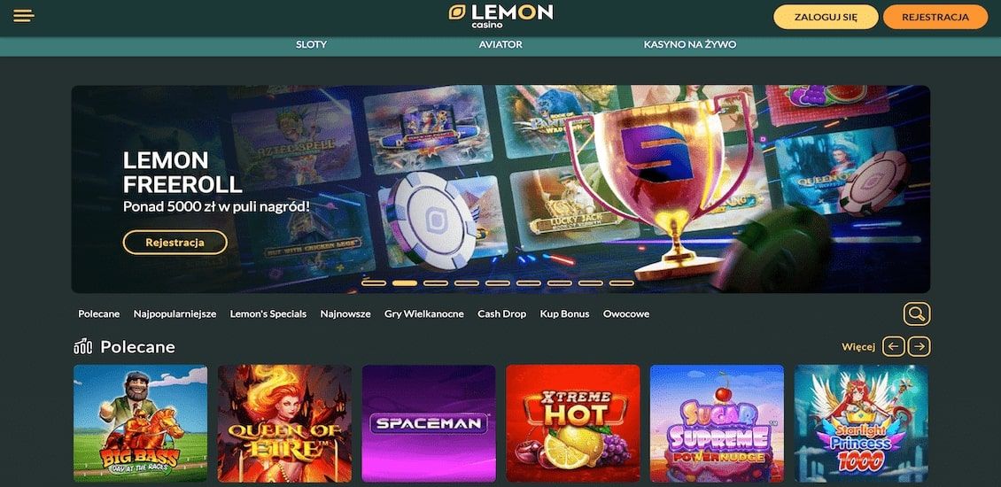 Strona główna Lemon Casino