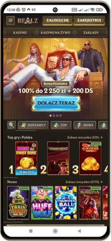 Realz kasyno wersja mobilna