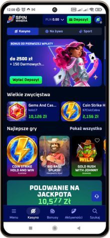 Spinwinera kasyno wersja mobilna