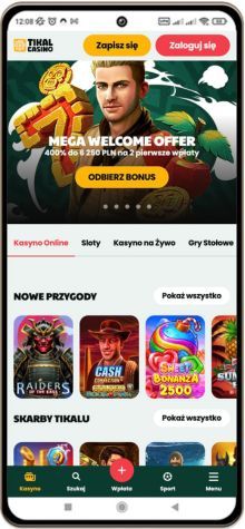 Tikal kasyno wersja mobilna