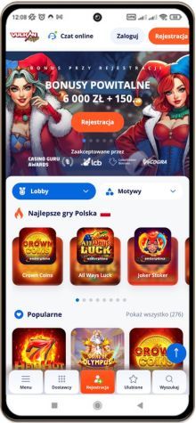 Vulkan Vegas kasyno na telefon