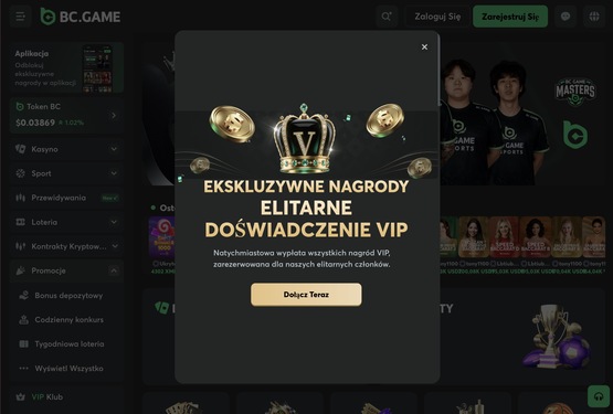 BC.Game kasyno VIP