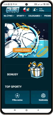 Coldbet kasyno wersja mobilna