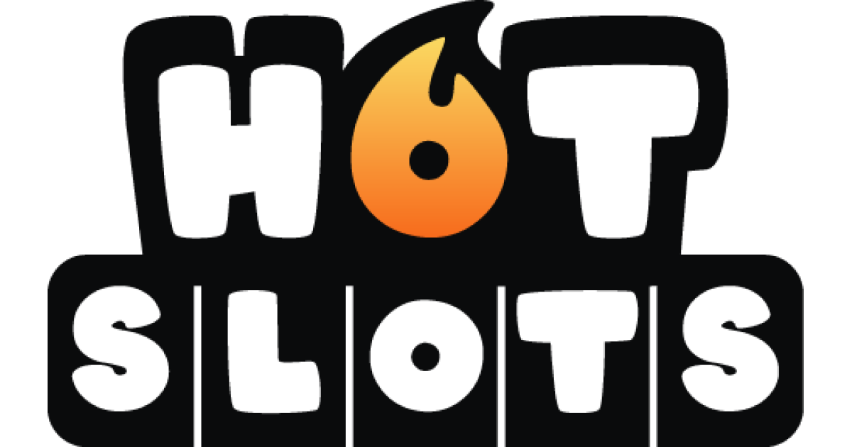 Logo Hot Slots Casino - wertykalne, kolorowe
