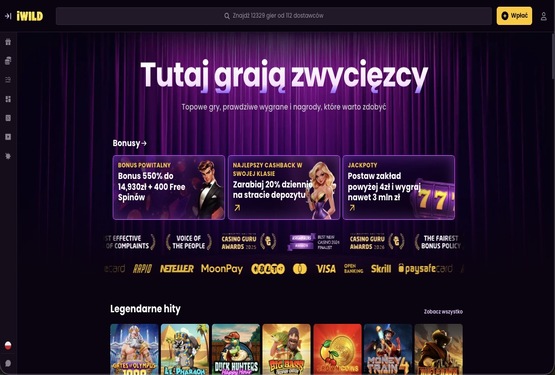 Strona główna kasyna iWild