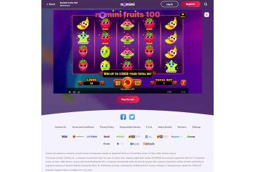 Nomini Kasyno - Nomini Fruits 100 Slot - Kasynos.Online