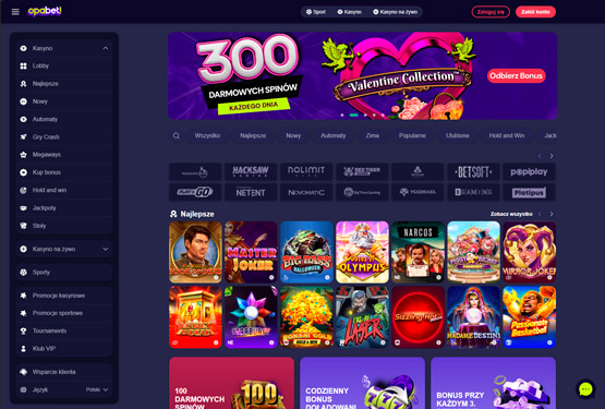 Strona główna kasyna Opabet