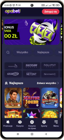 Opabet kasyno wersja mobilna