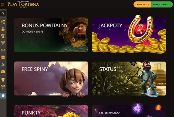 Play Fortuna kasyno bonusy