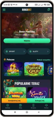 Rokubet kasyno wersja mobilna
