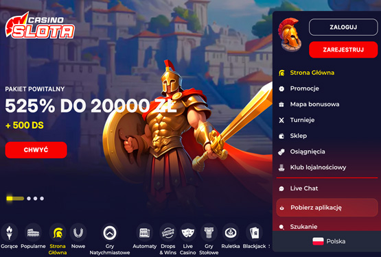 Strona główna kasyna Slota