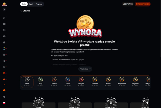 Wynora.win kasyno VIP