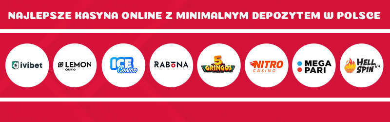 10 najlepszych kasyn online z minimalnym depozytem