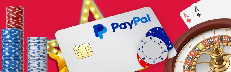 Karta PayPal i żetony w kasynie