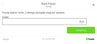 Bank Pekao w trustly