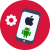 Ikona przedstawiająca aplikację mobilną