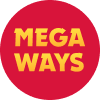 Logo megaways pochodzące ze slotów