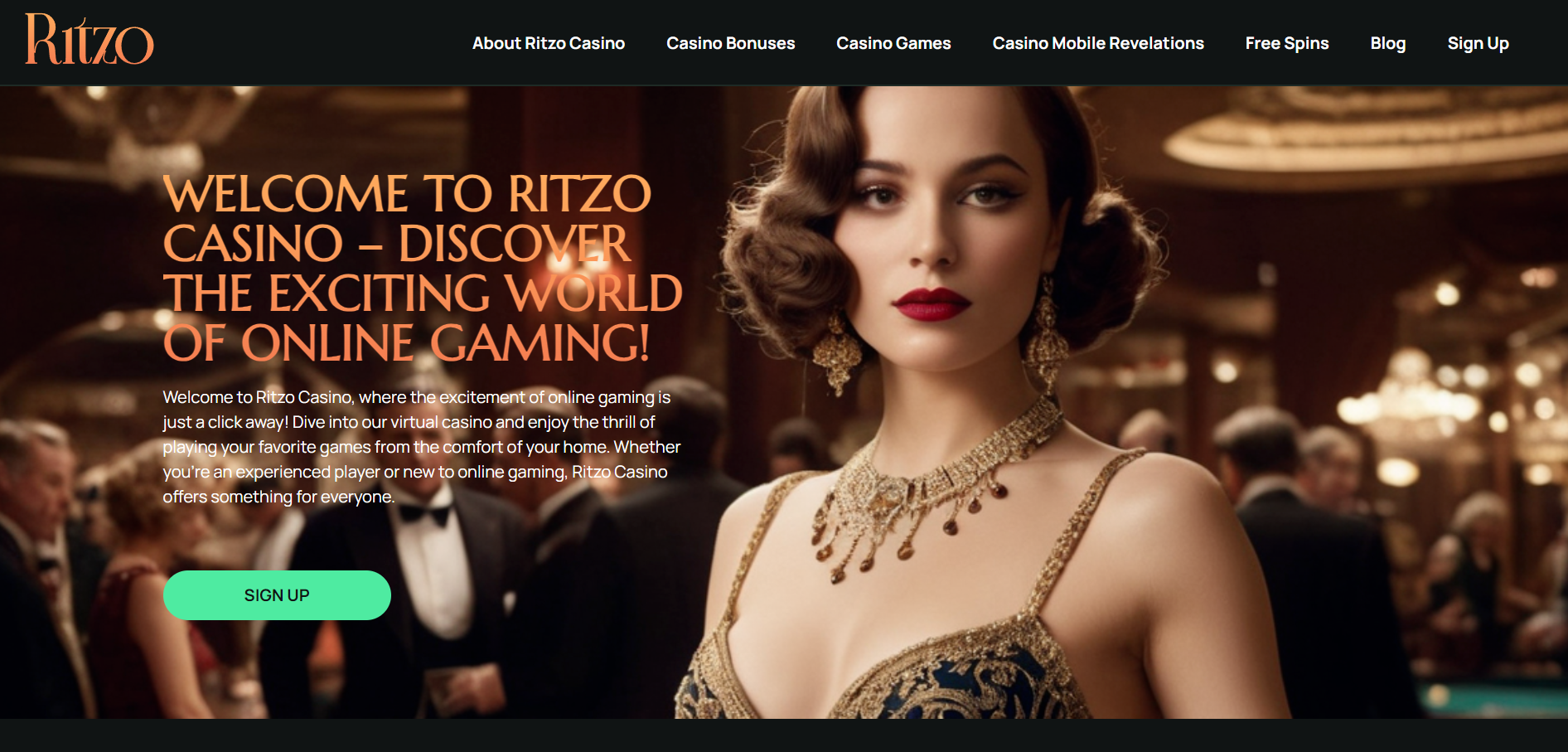 Ritzo Casino strona główna