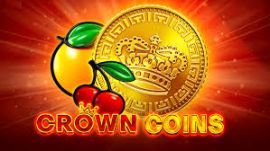 Crown Coins Slot Logo