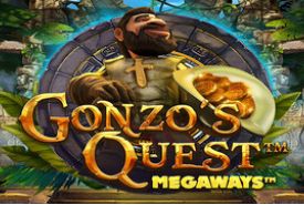 Gonzo&rsquo;s Quest Megaways Slot Logo