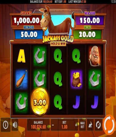 Zagraj teraz w Jackass Coins Hold & Win od Novomatic &ndash; recenzja, darmowa gra w wersji demo za darmo | Kasynos Online
