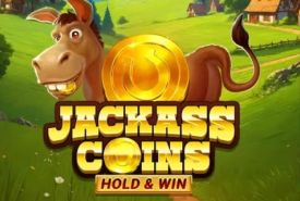 Jackass Coins Hold & Win Logo