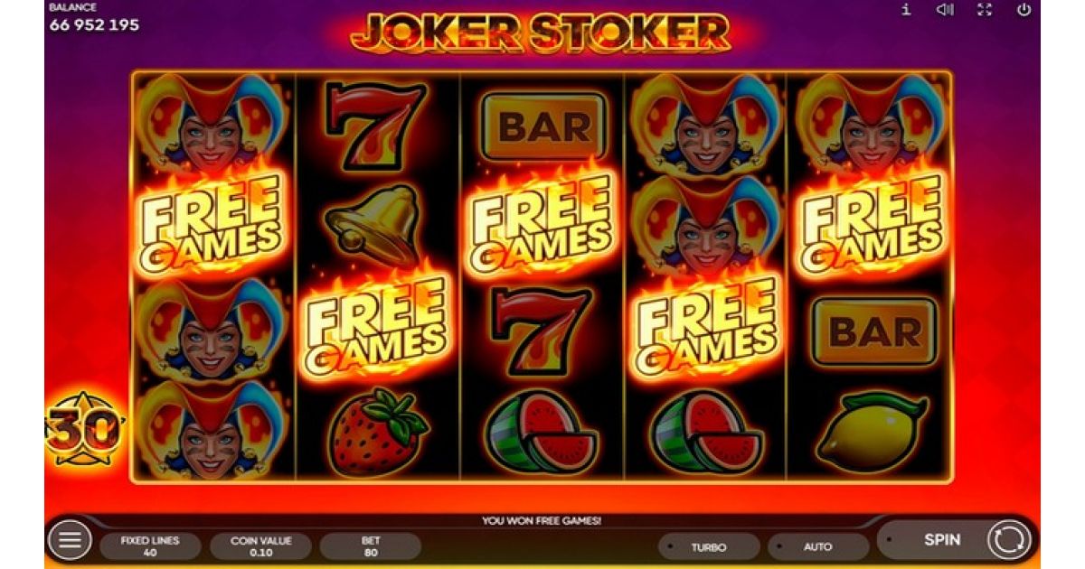 Joker Stoker Endorphina Slot Online: Zagraj w Demo!