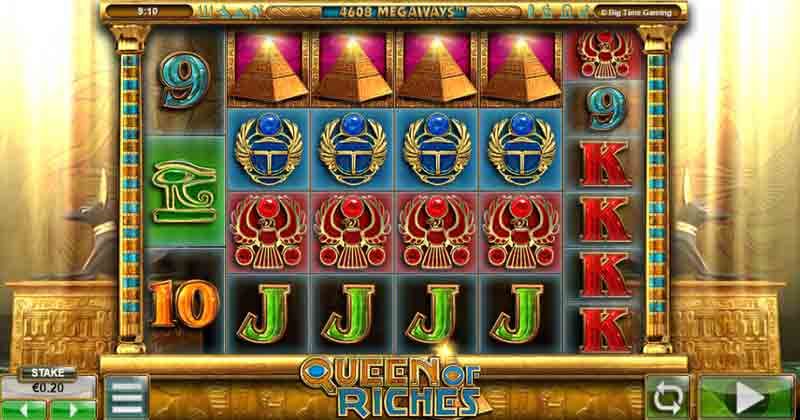 Zagraj teraz w Queen of Riches automat online od Big Time Gaming za darmo | Kasynos Online