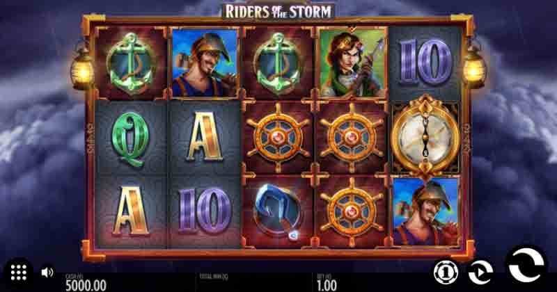 Zagraj teraz w Riders of the Storm automat online od Thunderkick za darmo | Kasynos Online