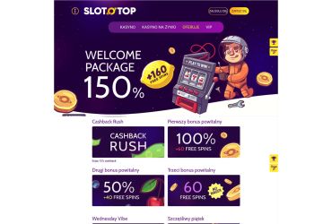 Slototop Casino - strona promocyjna | kasynos.online