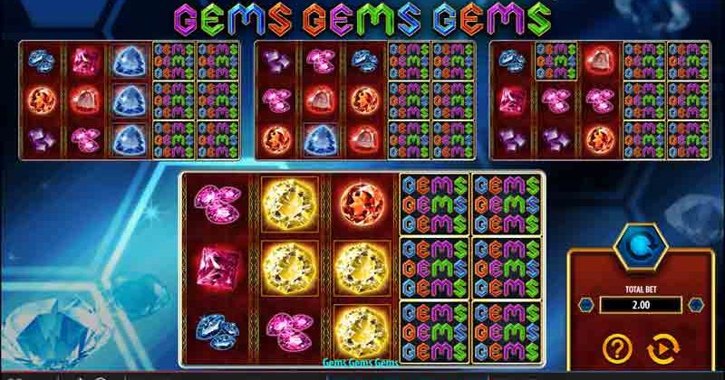 Zagraj teraz w Gems Gems Gems – slot online od WMS za darmo | Kasynos Online