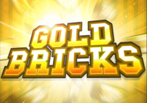 gold bricks slot logo