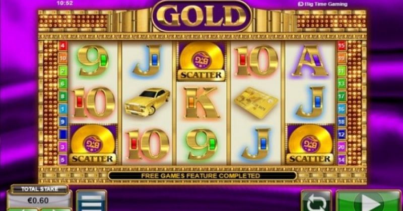 Zagraj teraz w Automat do gier Gold od Big Time Gaming za darmo | Kasynos Online