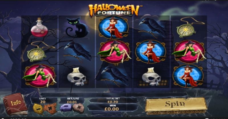 Zagraj teraz w Slot Halloween Fortune od Playtech za darmo | Kasynos Online