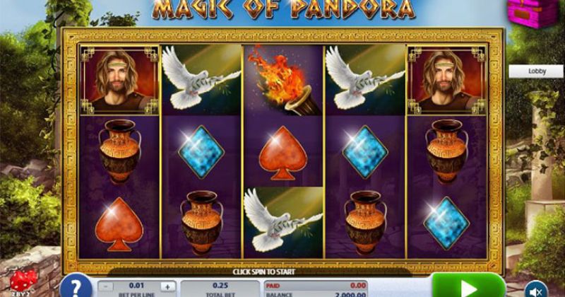Zagraj teraz w Magic of Pandora automat online od 2by2 Gaming za darmo | Kasynos Online