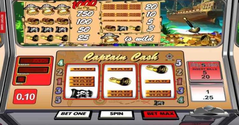 Zagraj teraz w Captain Cash automat online od BetSoft za darmo | Kasynos Online